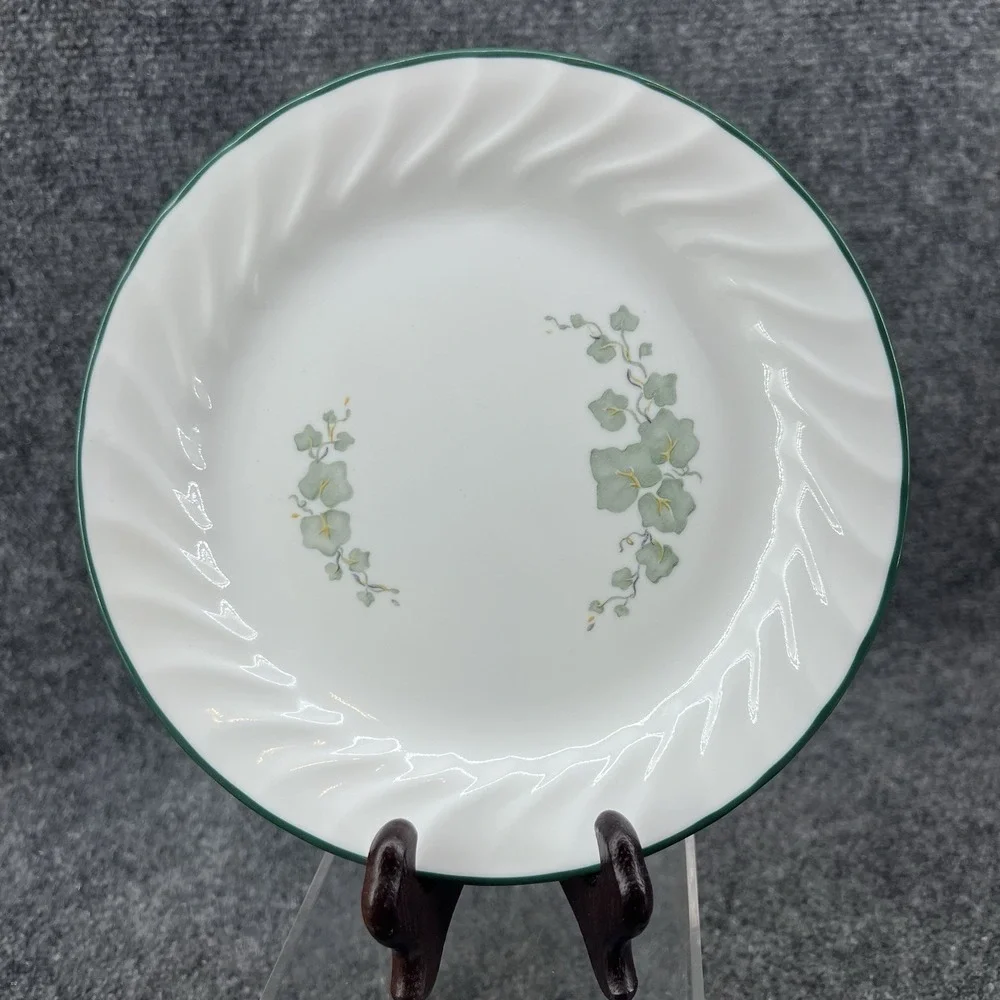 Corelle Callaway Green Ivy Corning Ware Swirl 7